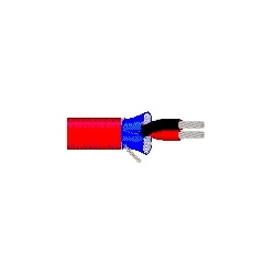 Belden 88761 002U1000 | Multi-Pair Cable, 1 Pair, 22 AWG, 7x30 Strand s, Tinned Copper, Twisted Pair, FEP Insulation, FEP Jacket