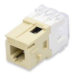 Belden AX101041 | USOC Modular Jacket, RJ45, MDVO style, Blue (TIA 606)
