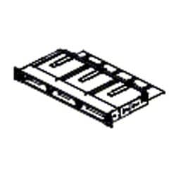 Belden AX101944 | Fiber Panel, Commercial, Patch Panel Rack Mount 1U, Fiberexpress, Grey