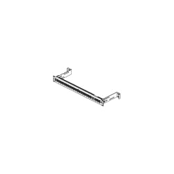 Belden ENT AX103253 | Cat6+ Keyconnect Patch Panel, 24-port, 1u, Black