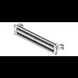 Belden AX103255-SCM | 48-Port Panel 110-Mod 8W8P 568A/B Cat6+ Keyconnect Black Preloaded 2U Ip5