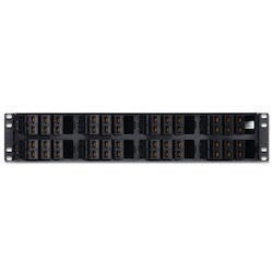 Belden AX104570 | Angleflex Patch Panel, 48-P 2U