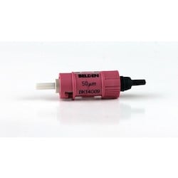 Belden AX105254-S1 | Fx Brilliance Universal St Connector, Om4 Multimode, Field Installable, Erika Violet, Single Connector