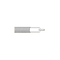 Belden BAV 1673A TIN500 | Coax - 50 Ohm Microwave Cable 19 Awg Tfe Brd Tinned Coax Tin - Color