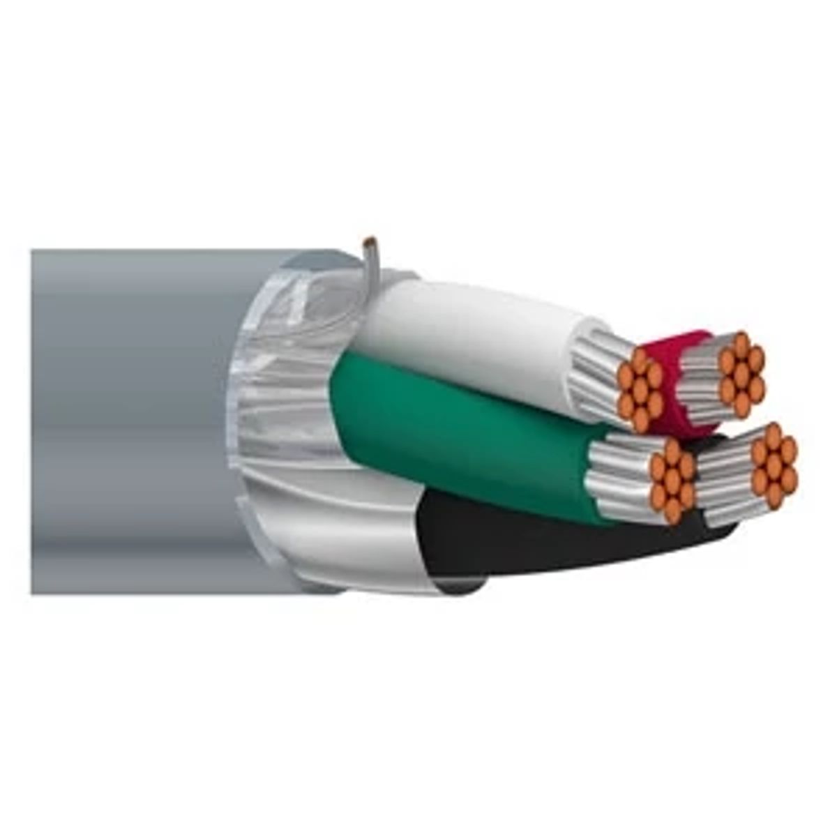 Belden 8723 060100 | Multi-Conductor-Shielded Twisted Pair Cable, 22/4, Non-Plenum, 100 ft.
