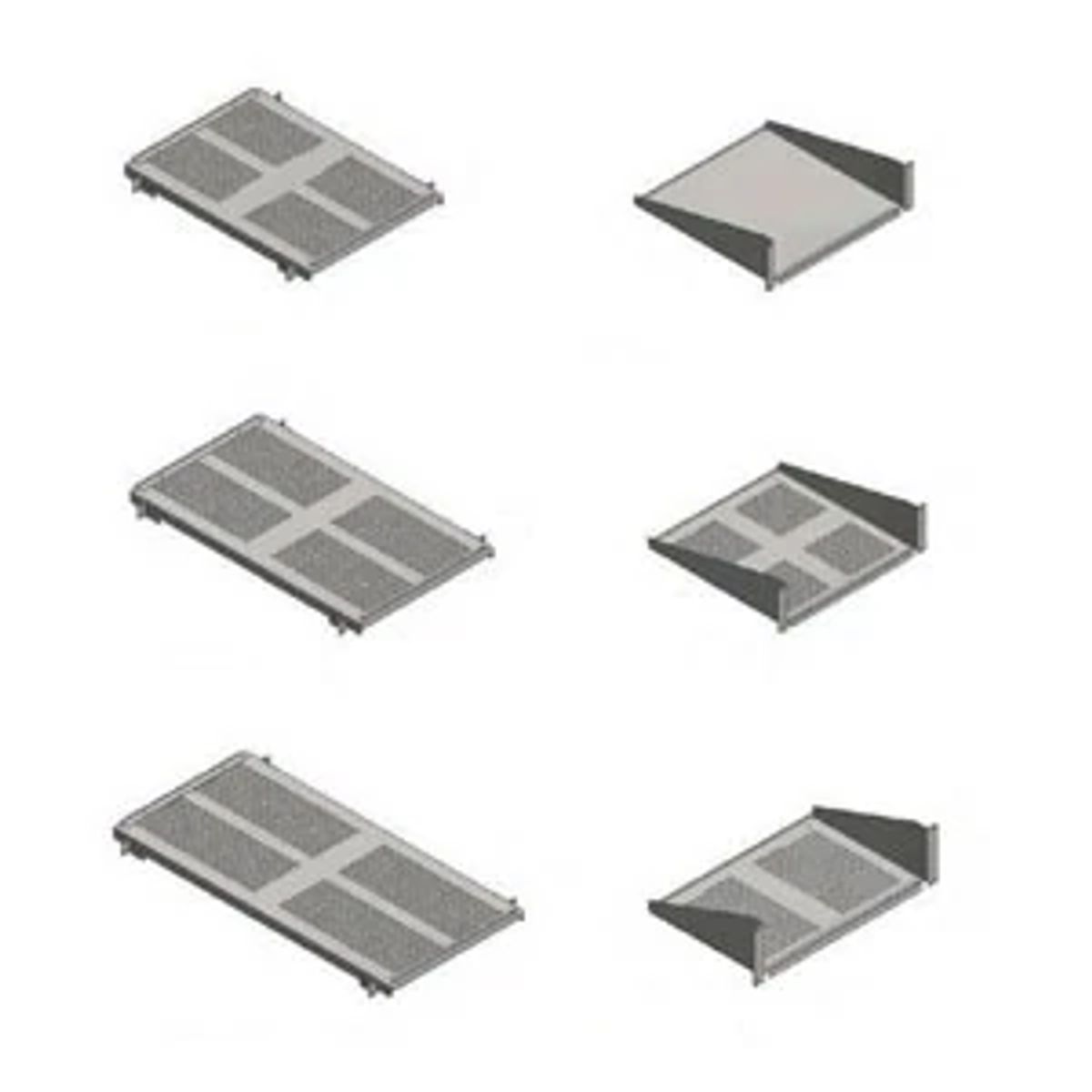 Belden 9011-1912 | Cabinet and Rack Components, Enclosure Shelve, Steel, Flush 19 in. W, 12 in. D, Black, 3 RU