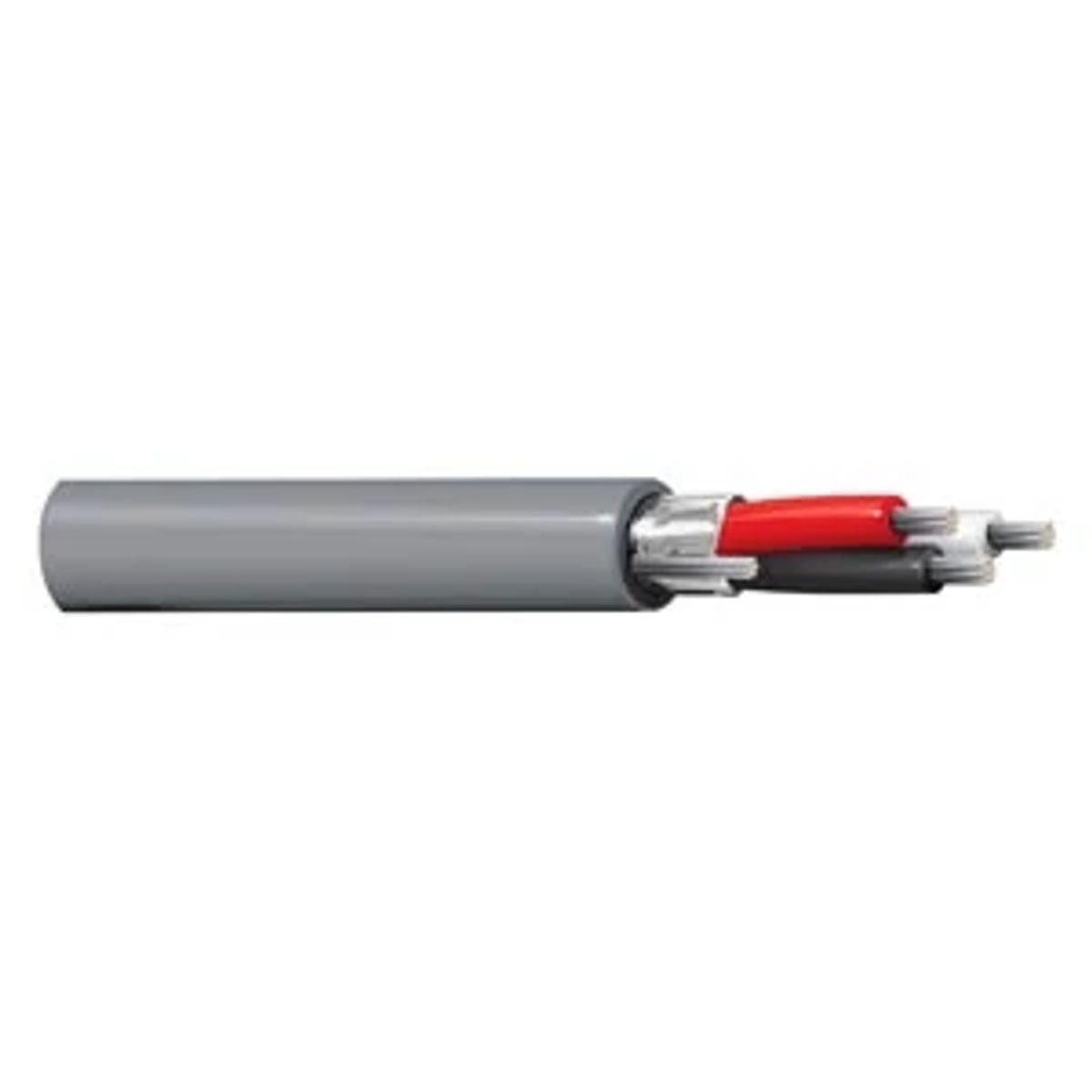 Belden 9533 060U1000 | 9533 Series, Multi-Conductor Cable, 3-Conductor, Polyvinyl Chloride Insulation, 24 AWG, Tinned Copper, Chrome, 1000 ft.