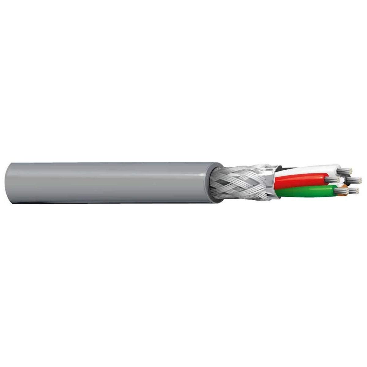 Belden 9941 0601000 | 9941 Series, Computer Cable, Chrome, 5-Conductor, 22 AWG, Tinned Copper, PVC Jacket, 1000 ft.