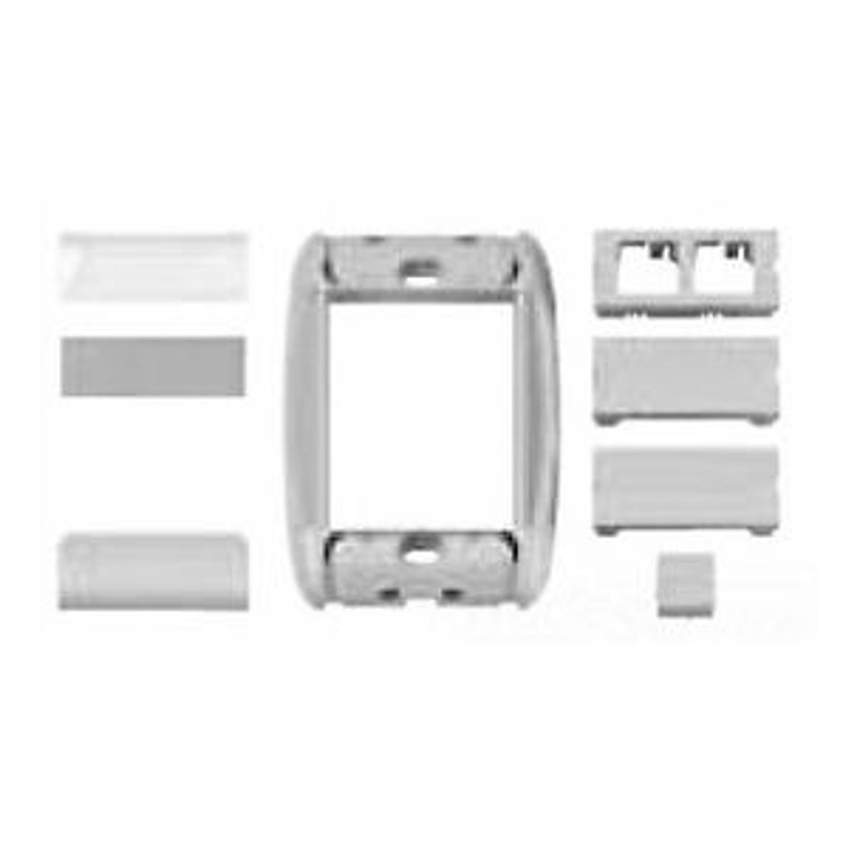 Belden AX101780 | Media FLEX Faceplate Kit, MDVO-Style, Electrical White