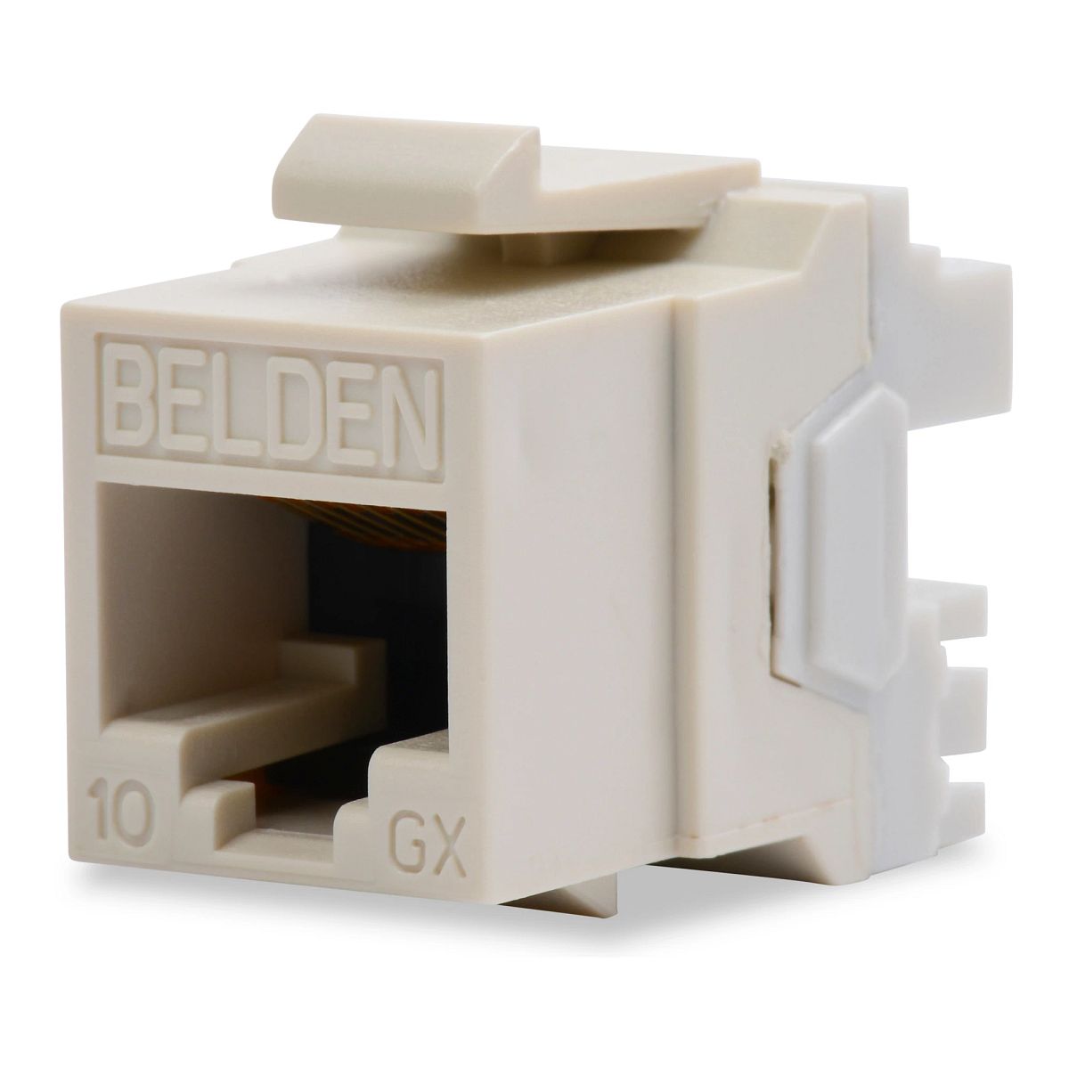 Belden AX102280 | Key Connect 10GX Cat 6a Modular Jack, Grey, Pack of 50