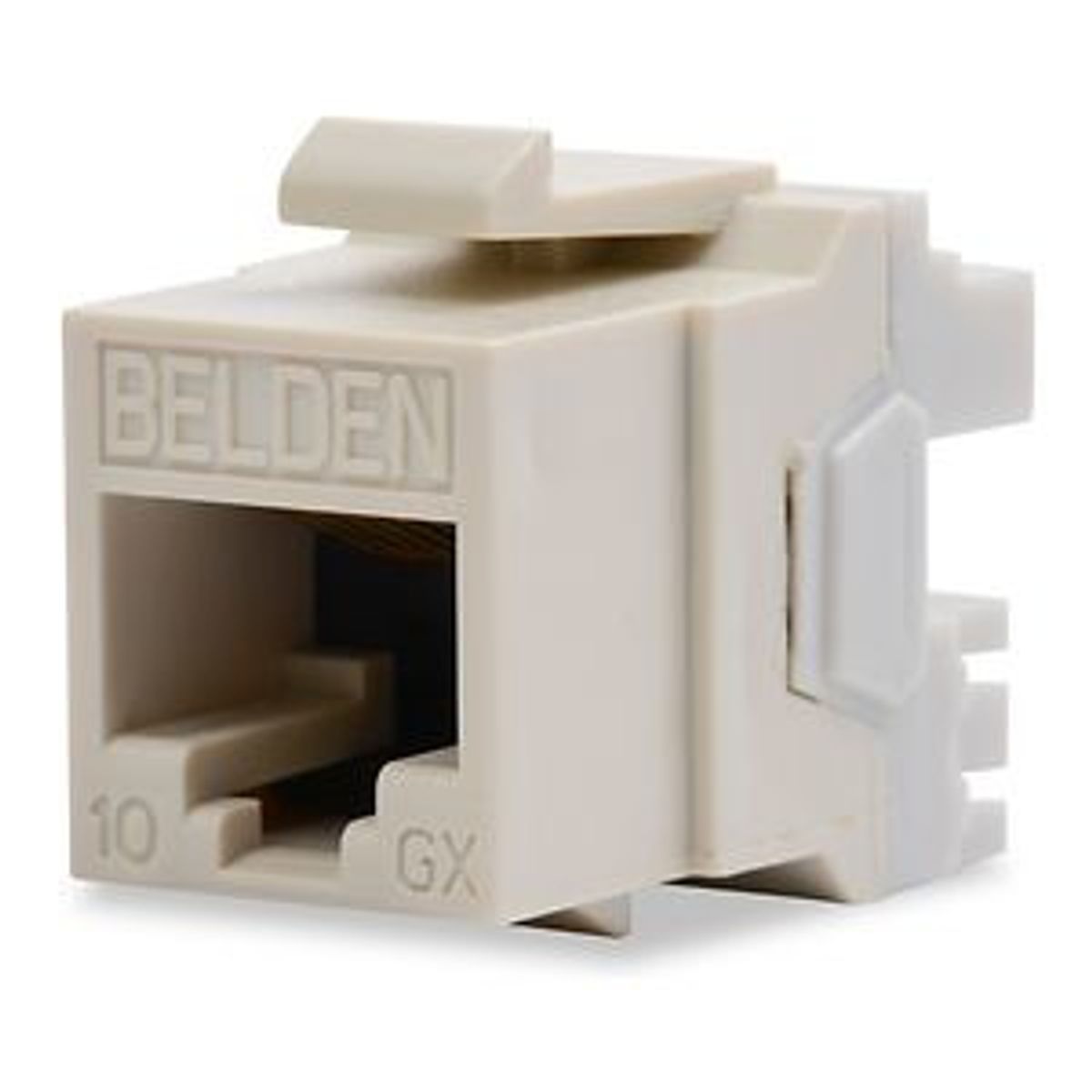 Belden AX104153 | Cat 6a, T568A/B, Red, 1 per Package, Key Connect