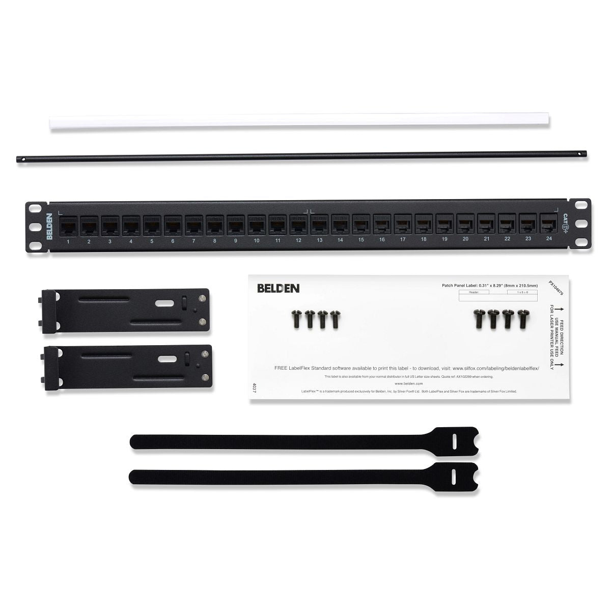 Belden AX104227 | Key Connect Cat6+ Coupler Patch Panel