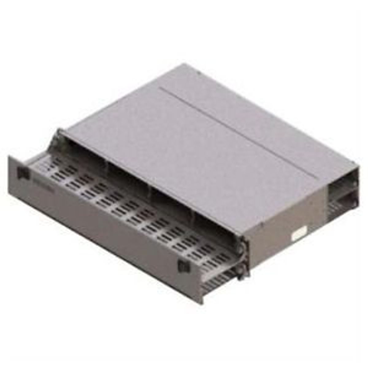 Belden AX104682 | FiberExpress Ultra HD Patch Panel Housing, 2u, Titanium