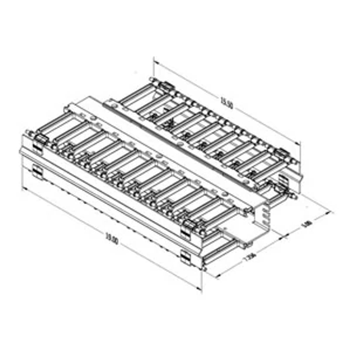 Belden BHH192UFR | Wire Manager, Horizontal Mount