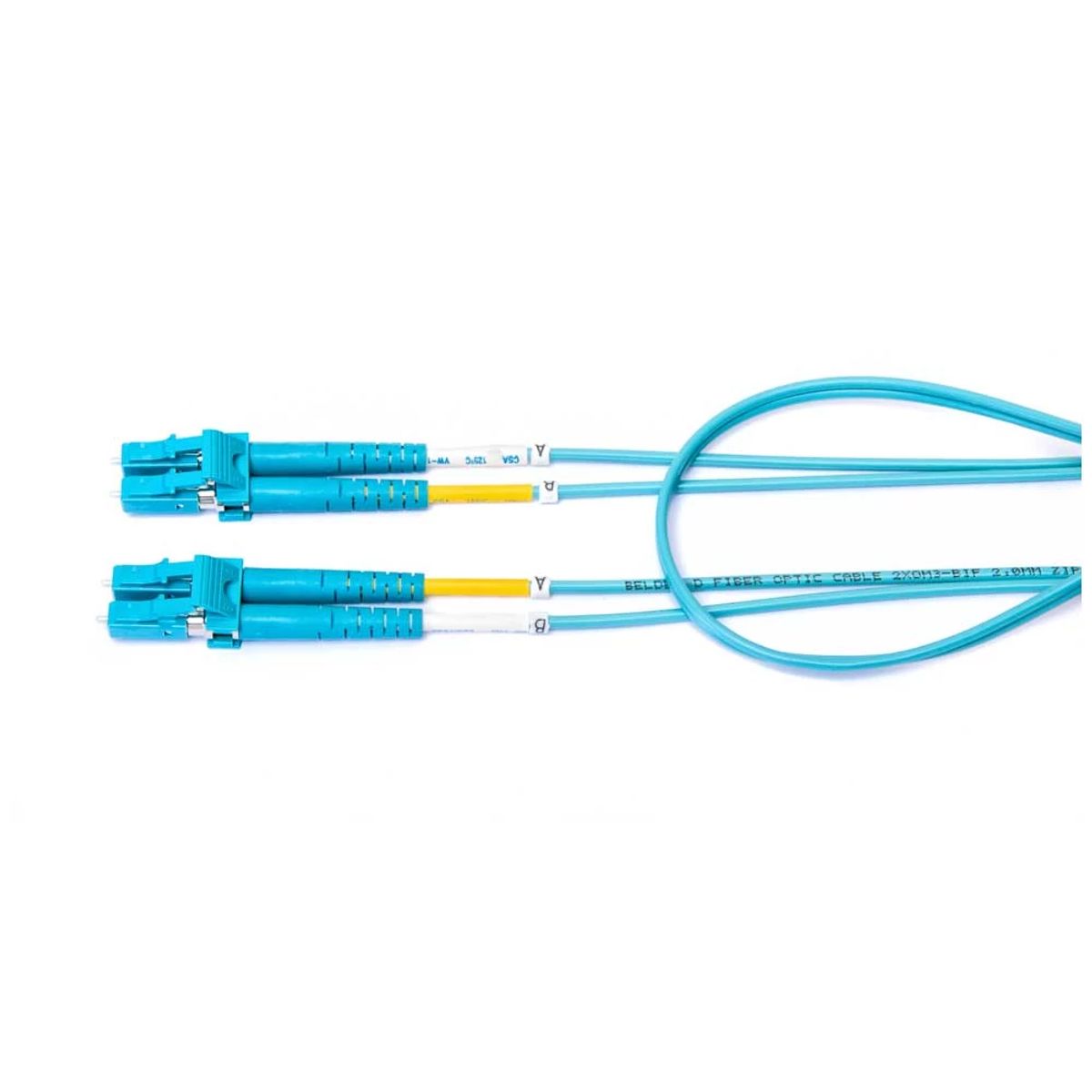 Belden FP3LDLD010M | FiberExpress, Fiber Patch Cord, Multimode - OM3, Duplex, LC to LC, 2-Fiber, 10 m