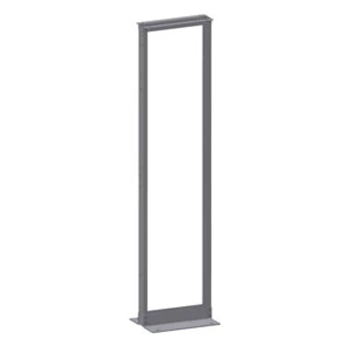 Belden XDR8419-310W | Two-Post Welded Distribution Rack, Steel, 45 RU, Black, 20.25 W x 15 D in.