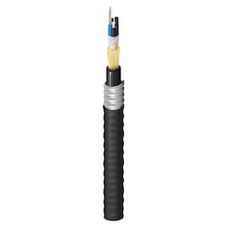 Belden FD3H0125G | 12-F FX INDOOR/OUTDOOR Cable, OM3 OFCR_SCA HEAVY DUTY LT