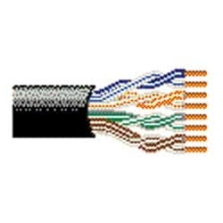 Belden OSP6U 0101000 | Multi-Conductor - Category 6 Nonbonded-Pair Outside Plant Cable 4-pair U/UTP OSP Reel Black