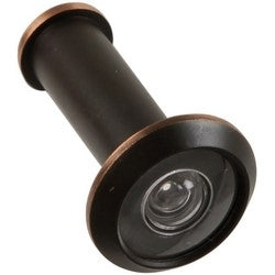 Belwith Products Llc 2320 | Door Viewer Wide Angle, 190 Degree Polished Solid Brass, for 1-3/8 to 2" Thickness Door