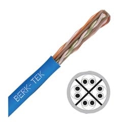 Berk-Tek 10167476 | Lanmark-2000, Category 6+, Riser Utp Cable, Blue, Reel