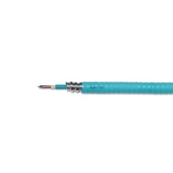 Berk-Tek PDPK012EB3010/25-I/O-C4C5AQU | Premises Distribution Cable, Armored, Tight Buffered, Plenum, 12-Fibers, Indoor/Outdoor, Om3 50/125µm 10Gig Multimode Fiber, Aqua Jacket