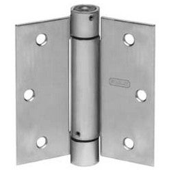 Best Access Solutions 2060R 3.5X3.5 US3 | Spring Hinge, Square Corner, Full Mortise, Standard Weight, 3-1/2" Length x 3-1/2" Width x 0.099" Thickness, Steel, Clear Coated Bright Brass