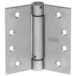 Best Access Solutions 2060R 4.5X4.5 US10 | Spring Hinge, Square Corner, Full Mortise, Standard Weight, 4-1/2" Length x 4-1/2" Width x 0.134" Thickness, Steel, Clear Coated Satin Bronze