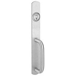 Best Access Solutions 3R02002C-630 | Rim Exit Device Trim, Dummy C Grip, Satin Stainless Steel