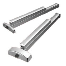 Best Access Solutions 3R0MLRTS2103-1703A-RHRB-630-36 | Rim Exit Device, Latch Retraction Touchbar, Pull Trim, 36", US32D