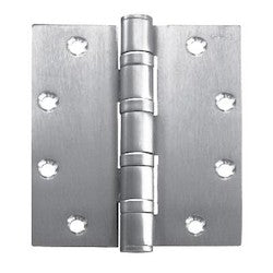 Best Access Solutions FBB168 5X5 US26D | Hinge, 5"x5", Full Mortise, Ball Bearing, Heavy Weight, US26D