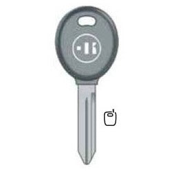 Bianchi Usa Inc Y159TK GREY | Pod Key, K0413, With Chipless Shell, Gray Head, For Chrysler/Dodge/Jeep