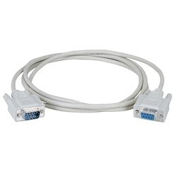 Black Box Network Services BC00231 | RS-232 Serial Cable - Shielded, PVC, Molded, DB9 Male/Female with Thumbscrews