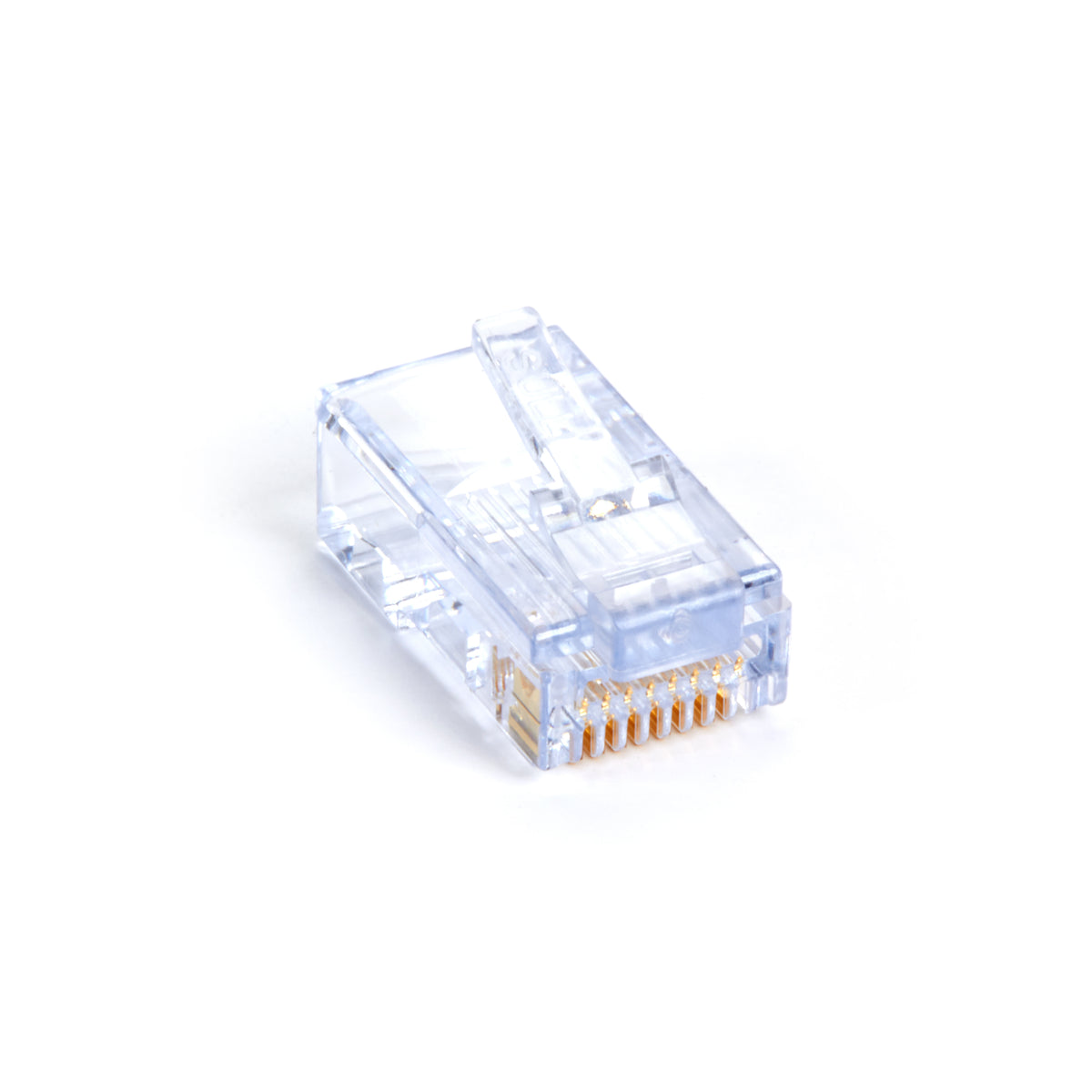 Black Box Network Services C5EEZUP-100PAK | Cat5e EZ RJ45 Plug Connector, Unshielded, 100-Pack