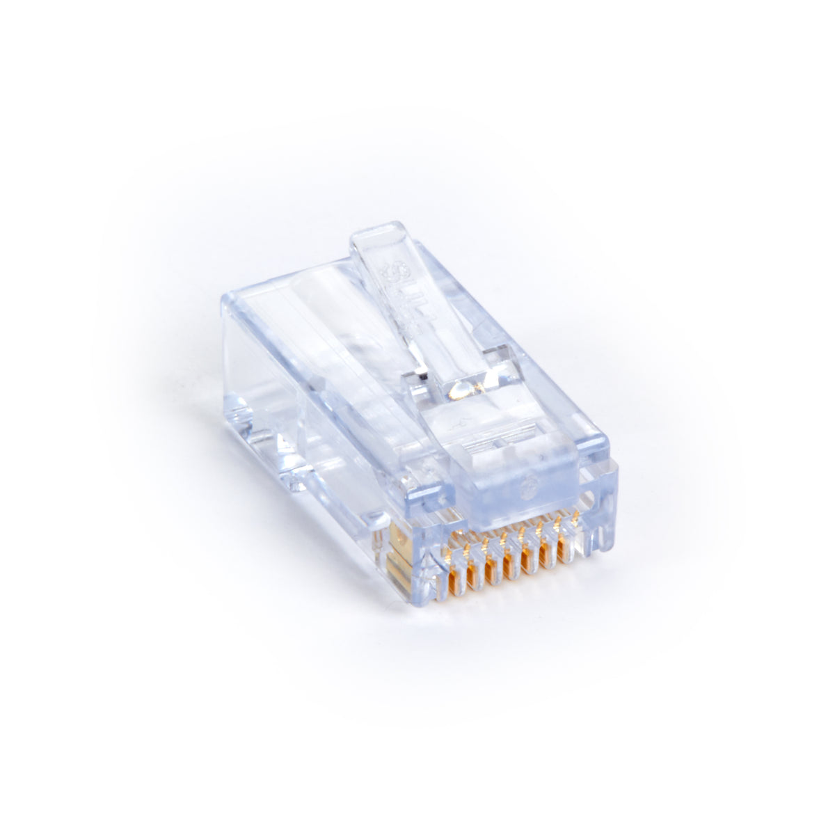 Black Box Network Services C6EZUP-100PAK | CAT6 EZ RJ45 Plug Connector, Unshielded, 100-Pack