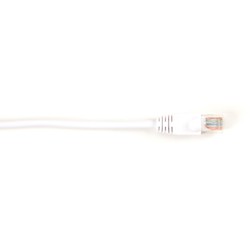 Black Box Network Services CAT5EPC-004-WH | CAT5e UTP Patch Cable, Molded Snagless, RJ45, White, 4-ft