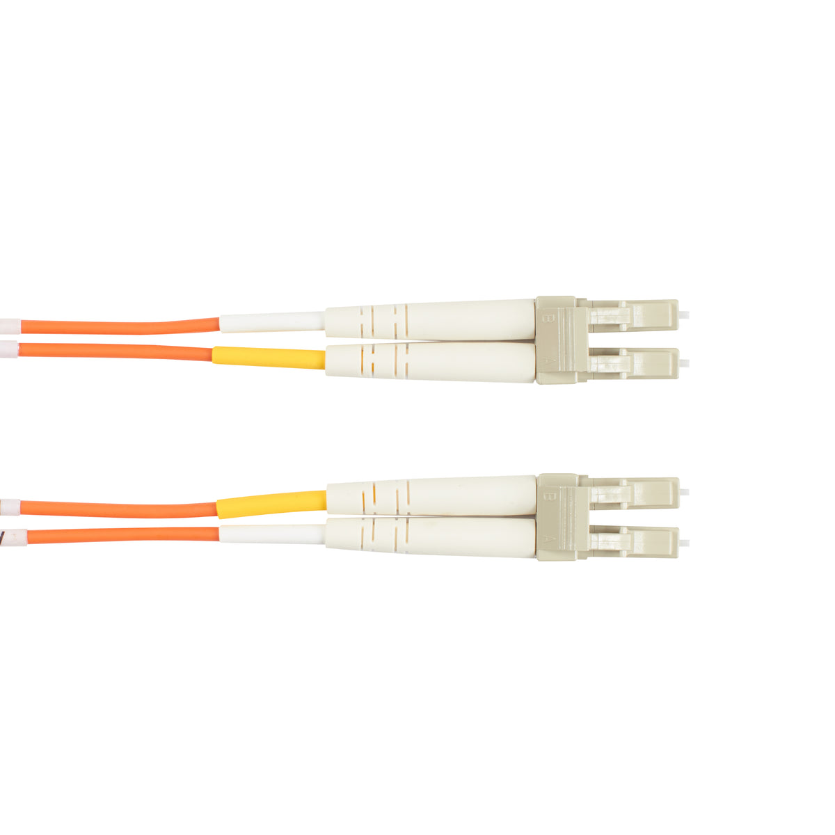 Black Box Network Services EFN110-030M-LCLC | OM1 62.5/125 Multimode Fiber Optic Patch Cable - OFNR PVC, LC to LC, Orange, 30-m