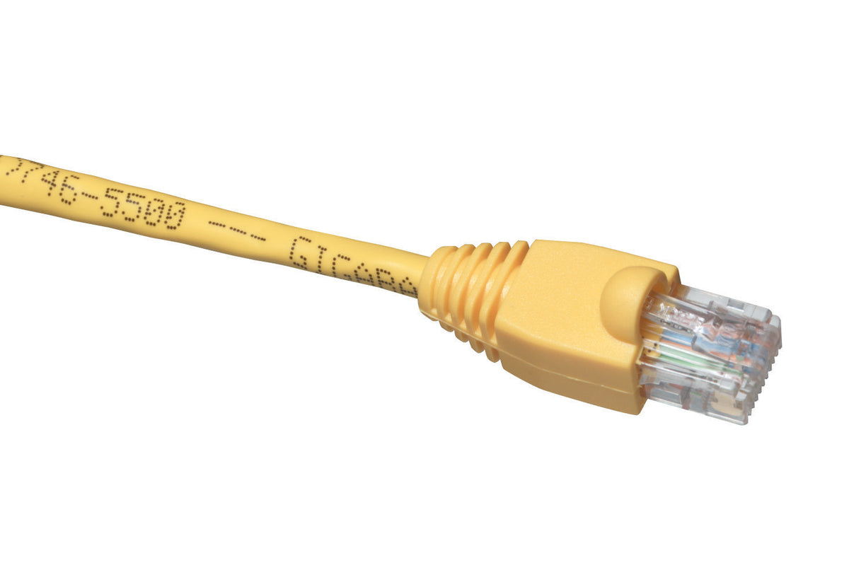 Black Box Network Services EVCRB84-0006 | GigaBase® CAT5e 350-MHz Snagless Stranded Cross-Pinned Ethernet Patch Cable - Unshielded (UTP), CM PVC (RJ45 M/M)