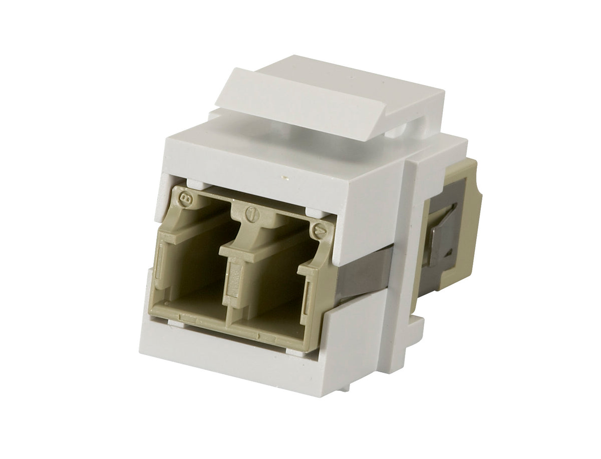 Black Box Network Services FMT357-R3 | Keystone Snap Fitting - LC, White