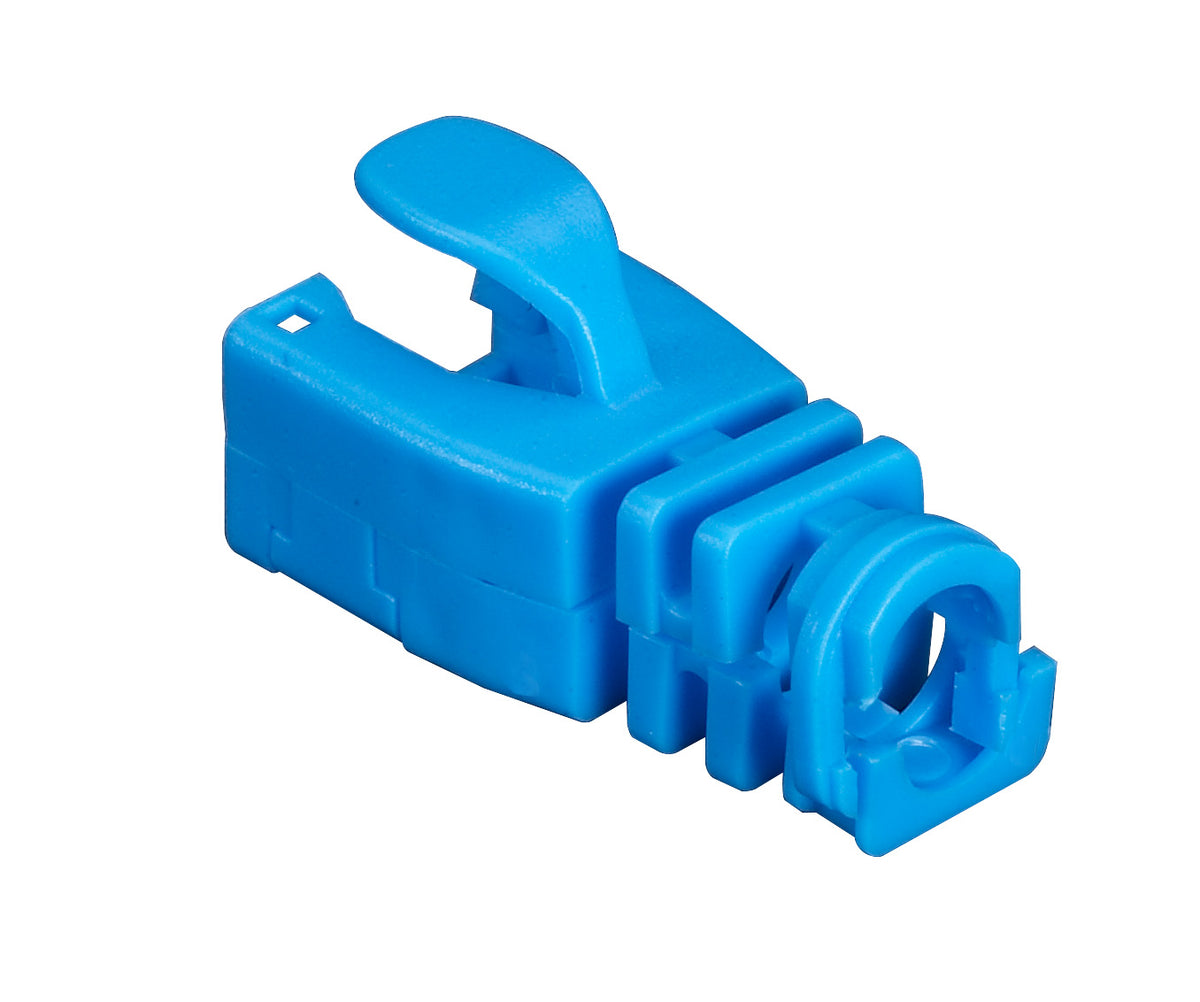 Black Box Network Services FMT717-SO-50PAK | Snap-On Snagless Cable Boot - Blue, 50-Pack