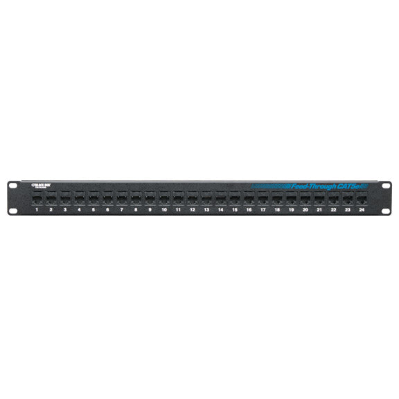 Black Box Network Services JPM808A-R2 | CAT5e Feed-Through Patch Panel