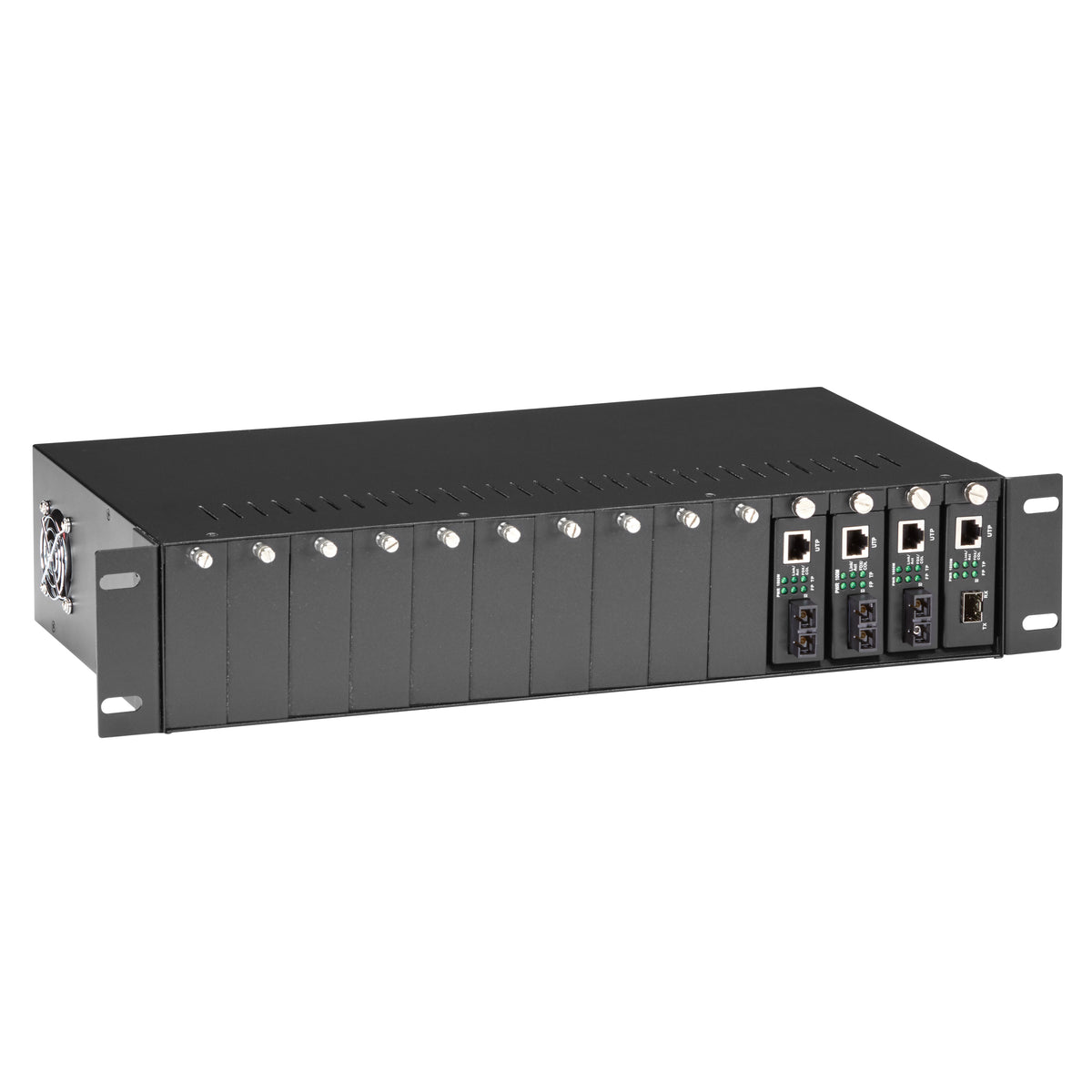Black Box Network Services LHGC-RACK | Media Converter Chassis - 14-Slot, Rackmount