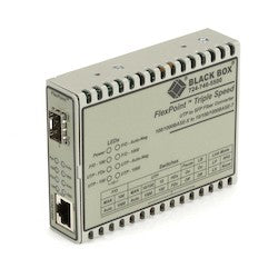 Black Box Network Services LMC1017A-SFP | Gigabit Media Converter - Copper to Fiber SFP