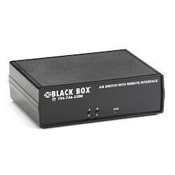 Black Box Network Services SW1040A | CAT6 A/B Latching RJ45 Switch, Remote Control, Dry Contact