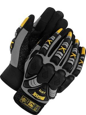 Bob Dale Gloves 20-9-10400-L | X-Site Synthetic Leather Gloves, Thinsulate Lined, Cut-Resistant, Spandex Back