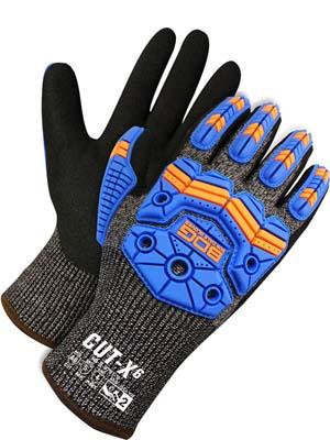 Bob Dale Gloves 99-9-9791-8 | Cut-X Winter Lined Nitrile Coated HPPE Gloves, 7-Gauge