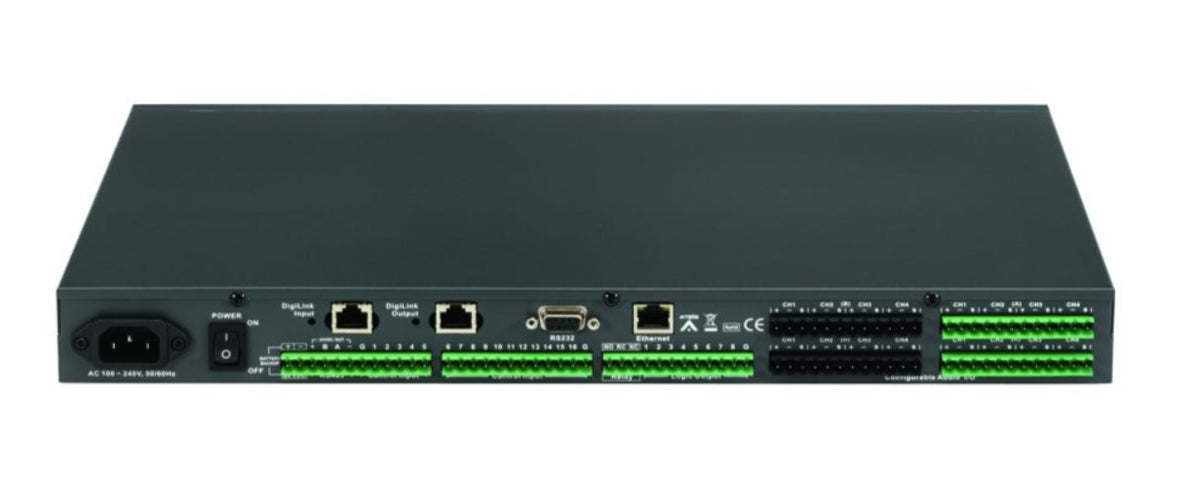 Bogen UAPG2DSP | Universal Audio DSP Processor for 8 Inputs and 8 Outputs, Generation 2