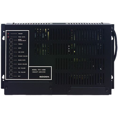Bogen Communications TPU100B | Telephone Paging Amplifier, 100W