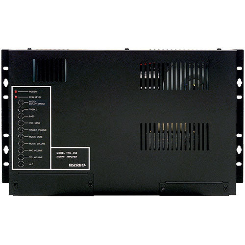 Bogen Communications TPU250 | Paging Amplifiers