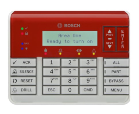 Bosch B925F | Fire and Intrusion Keypad SDI2