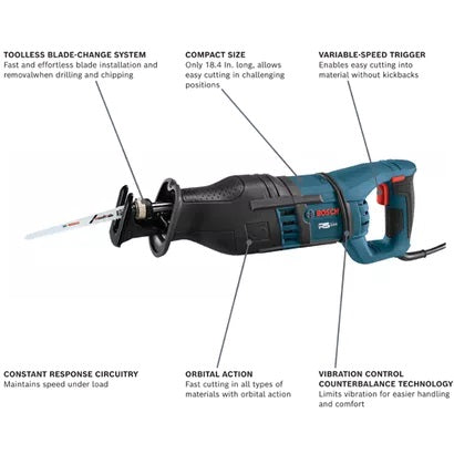 Bosch Security Systems RS428 | RS428 120V 14A RECIPROCATING SAW - US